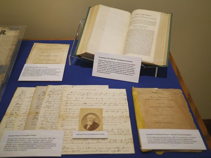 Documents detailing the proceedings of the 1850 Virginia Constitutional convention