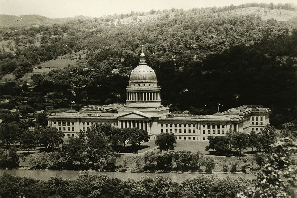 West Virginia State Capitol building.
