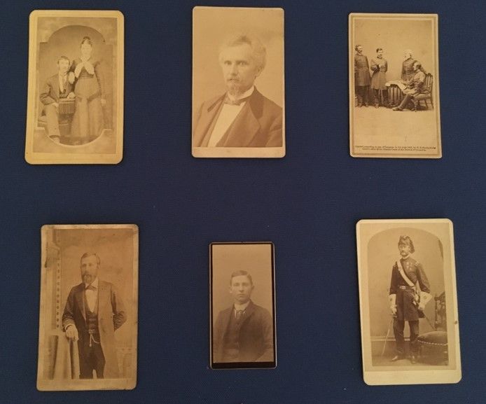 A selection of 6 CDV images