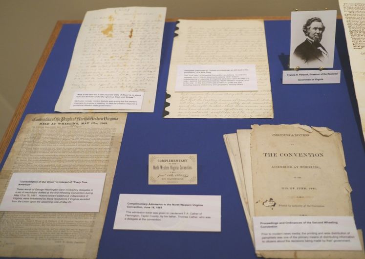 Documents pertaining to the first and second Wheeling Conventions, 1861