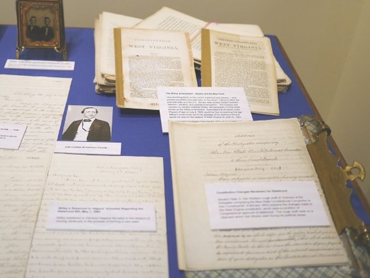 Selection of documents relating to the statehood of West Virginia 