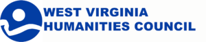 A blue logo that reads "West Virginia Humanities Council"